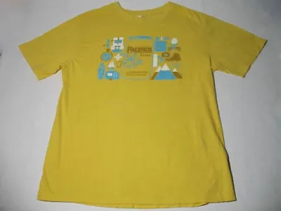 Pacifico Clara Beer Mens Gold T-Shirt Size L Hiking Biking Camping Skating Boat • $15.95