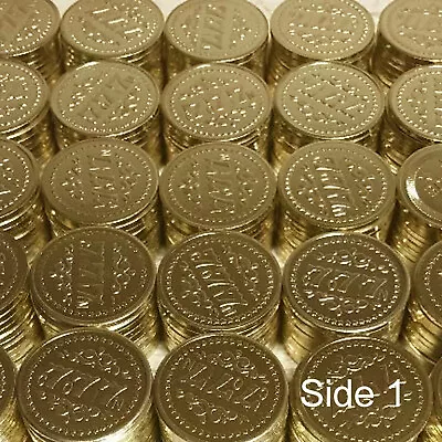 New 385 Golden 777 Authentic Pachislo Slot Machine Tokens - Never Used • $62.69