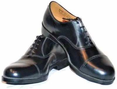 British Army Parade Shoes Black Leather RAF Air Cadet Uniform Military Surplus • £39.95