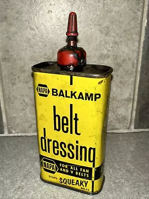 Vintage Napa Belt Dressing 4-255 4 Oz  Oiler Can  Oil • $14.65