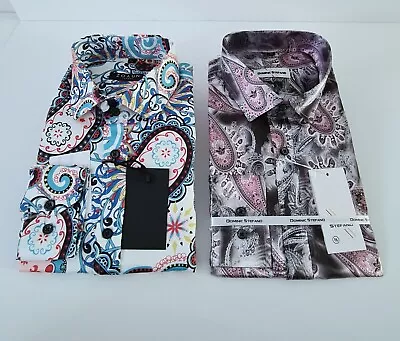 PAISLEY WEDDING FESTIVAL MENS PARTY CASUAL DRESS MOD 60s SHIRT 19.99 (425/1010 • £19.99