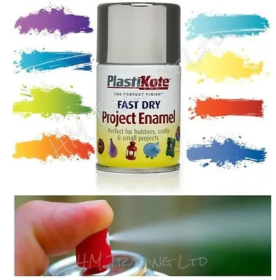 £9.59 • Buy Plastikote Spray Paint Fast Dry Enamel Can Aerosol In 27 Different Colour 100ml