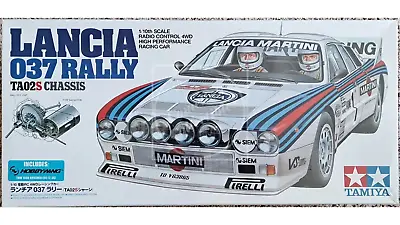 Tamiya RC 1/10 Lancia 037 Rally 4WD Kit TA02S Chassis W/ Motor & ESC #58654-60A • $213.50