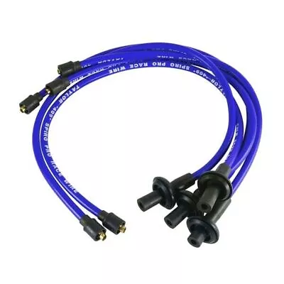 $79.95 • Buy Empi 9396 Vw Bug Spark Plug Wire Set Taylor Spiro Pro 409 Blue Ignition Wires