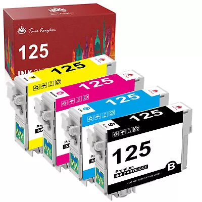 125 T125 Ink Cartridge Compatible With Epson Stylus NX125 NX127 NX625 325 520 • $11.98