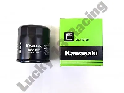 Genuine Kawasaki Oil Filter OEM Z ZXR ZZR VN ER-6 EN500 ER-6F ZX-10R ZX-6R 636 • £15.89