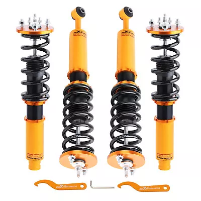 Adjustable Coilover 24 Ways Damper Suspension Kit For Honda Accord 1998-2002 • $266