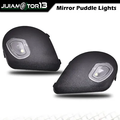 Pair Mirror Puddle Lights Fit For 2010-2018 Dodge Ram 1500 2500 3500 4500 5500 • $7.42