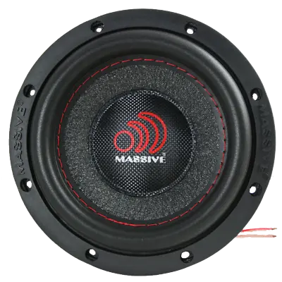 Massive Audio SUMMO 64 XL 300 W 6.5  Dual 4 Ohm DVC Car Audio Subwoofer 6-1/2  • $83.99