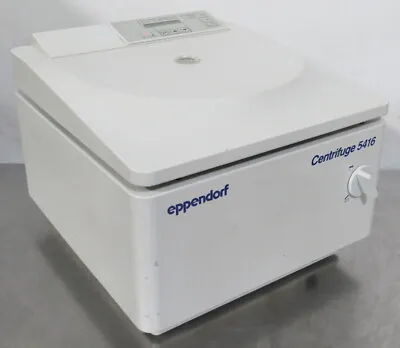 T190212 Eppendorf 5416 Benchtop Centrifuge W/ 16A4-44 Rotor + Buckets • $300