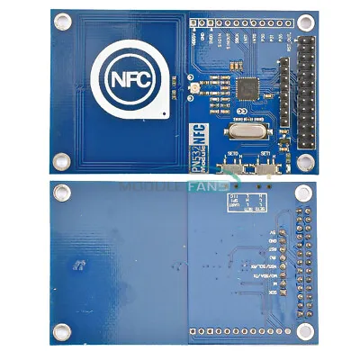 3.3V PN532 NFC Precise RFID 13.56MHz IC Card Reader Module For Raspberry PI • $6.60