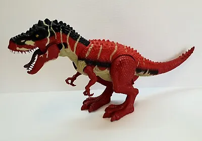 Chap Mei 2008 T-Rex Figure Toys-R-Us 16  Red Dinosaur Toy Eye Lights Sounds • $30