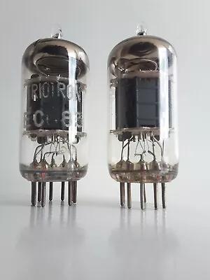 Ecc83/12ax7 X2 Philips Miniwatt Audio Hi-fi Vacuum Tubes 1959 • $99.99
