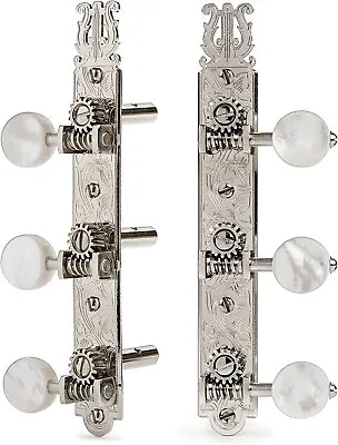 Golden Age 1919 Restoration Tuners For Slotted Peghead Guitar Bright Nickel... • $145.42