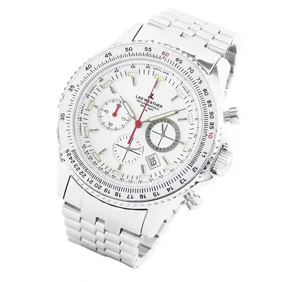 [LAD WEATHER] Men's Watch Swiss Tritium Chronograph 100m Water Resistant  • $214.25