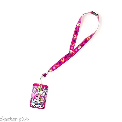 My Little Pony Pony Power ID Holder Lanyard Keychain Pink Faux Leather New • $7.53