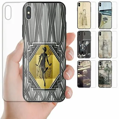 For OPPO Series - 1930s Lifestyle Theme Print Tempered Glass Back Phone Cover #1 • $14.98