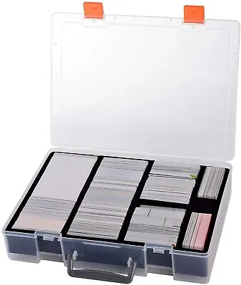 2200+ TCG Card Carry Case Holder MTG Yugioh Pokemon Deck Protection Storage Box • $62.24