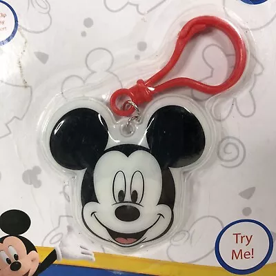 Mickey Mouse LED Flashlight Clip-on Portable Bright Hold To Light Disney Junior • $7.99