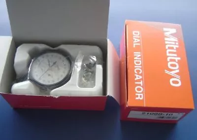 Mitutoyo 2109S-10 Micron Dial Indicator 0-1mm 0.001 Made In Japan New #LRR • $98.87