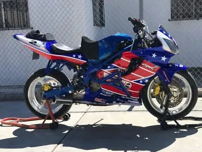 WOO Injection Red Blue White Cowl Fairing Fit For Honda 2001-2003 CBR600F4I Z033 • $498.99