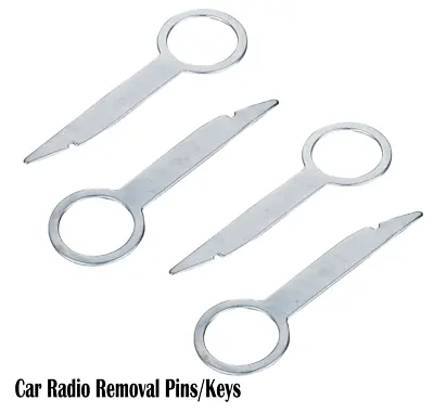 4x Car Radio Release Removal Keys Tool Fits Ford Merc  Audi A2 A3 A4 A6 A8 TT RS • £3.99