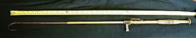 £36 • Buy Vintage Fly Fishing Gear, Watered Brass Gaff, 3 Section/ Salmon/ Sea Trout.