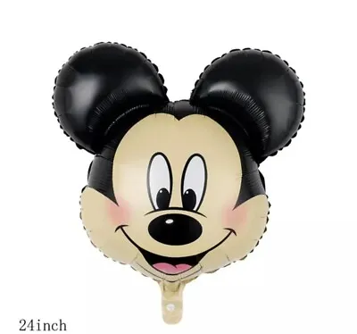 DISNEY MICKEY MOUSE BIRTHDAY BALLOON 64x69cm OFFICIAL PARTY SUPPLIES  Foil  • $2.94