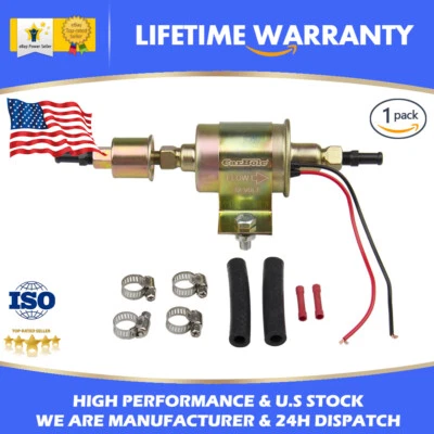 $20.59 • Buy Advanced Electric Fuel Pump Gas Diesel Inline Low Pressure 3/8  5-9PSI Universal