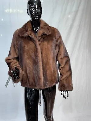 Real Fur Mink Demi Buff  Short Jacket • $550