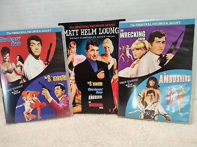 Matt Helm Lounge 4-Disc CD Set Dean Martin Vintage Movie Classic Silencers Wrec  • $19.89