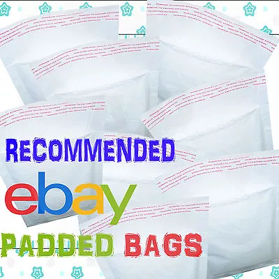 White Padded Bubble Wrap Bags / Envelopes 'all Sizes' All Courier - White Cheap • £15.95