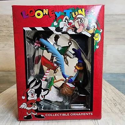 Warner Bros Roadrunner Mailman Looney Tunes Christmas Ornament 1996 • $19.99