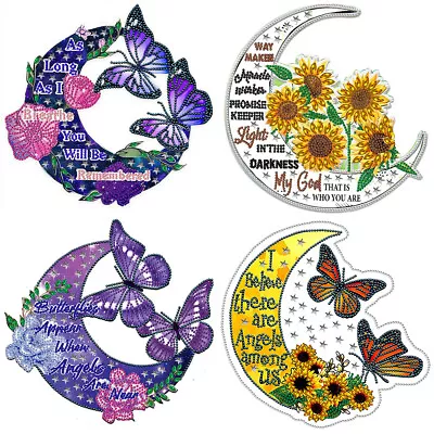 DIY Special Shaped Drill 5D Diamond Painting Art Flower Animal Embroidery Kits • $7.49