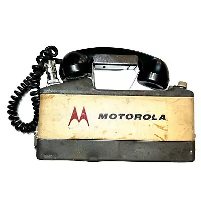 Motorola Pack Set Handie Talkie FM Radiophone Vintage - 1960's - Untested • $150