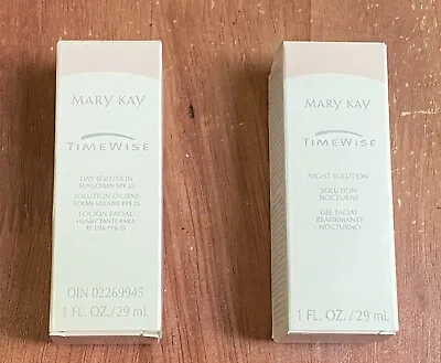 Mary Kay Timewise DAY And NIGHT Solutions- 002326 & 002339 - New Old Stock • $27.99