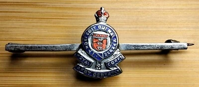 £5.99 • Buy British Army Royal Army Ordnance Corps Vintage Enamel Pin Badge Kings Crown