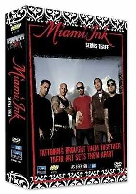 Miami Ink - Series Three DVD (2007) Fast Free UK Postage 5027182613878 • £3.73