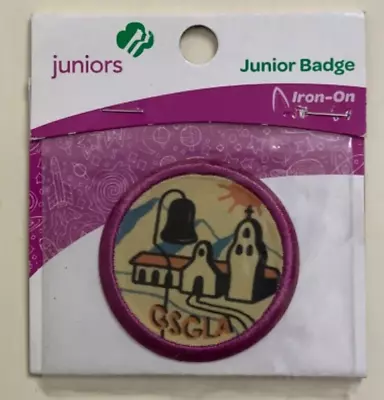 New Vintage Girl Scout Junior Badge - Mission Trails W/requirements • $4.50