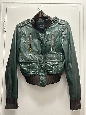 Gucci Madonna Leather Jacket Vintage • $499