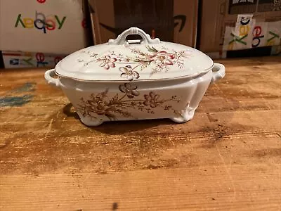 Vintage J&G Meakin England Royal Ironstone Covered Veg/Side Dish Rectangular 11” • $24.99