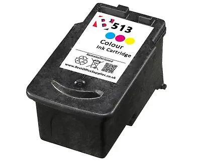 CL513 Colour Remanufactured Ink Cartridge For Canon Pixma IP2700 Printer Non-Oem • £14.95