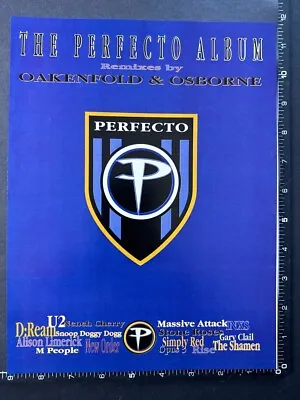 PAUL OAKENFOLD - THE PERFECTO ALBUM 8X11  Magazine Advert M75 • $6.20