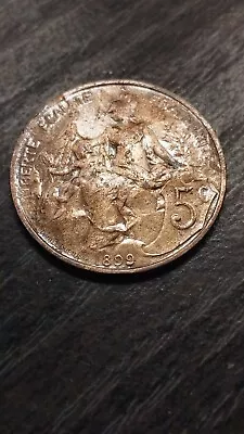 5 Centimes 1899 • $33