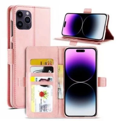 $9.99 • Buy For IPhone 15 14 SE 13 12 Pro Max 7 8 Plus Wallet Case Marble Leather Flip Cover