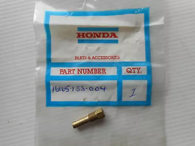 HONDA XR75 & XR80 See List.. GENUINE NEEDLE JET HOLDER --- 16165-153-004 • $37.50