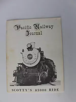 Pacific Railway Journal PRJ V1 #7 1955 Scotty's $5000 Ride Velocipedes Train PB • $9.99