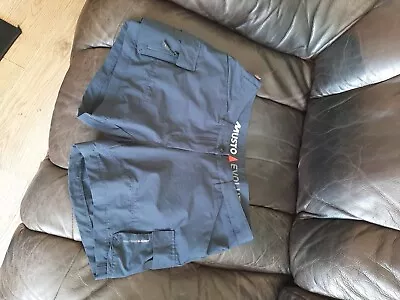 MUSTO Evolution Women’s Navy Blue Sailing Shorts Size 12 - Excellent Condition • £15