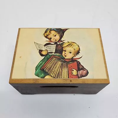 Cuendet Swiss Musical Movement Mini Wooden Music Box • $9.99