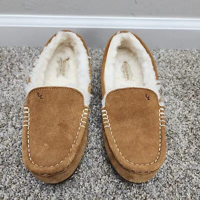 KOOLABURRA UGG Womens Moccasins Loafers Size 6 Slippers House Shoes Brown • $39.98